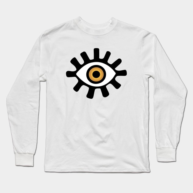 Evil Eye Long Sleeve T-Shirt by majoihart